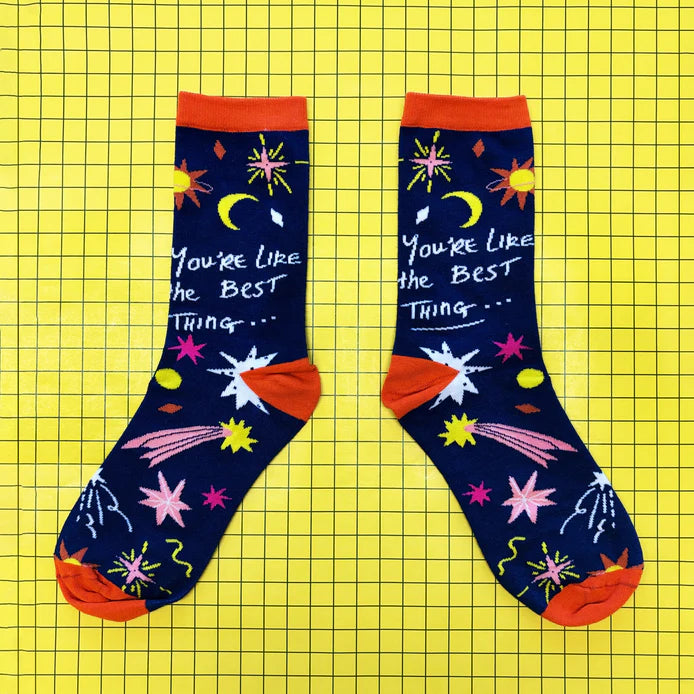 Small Talk 'You're Like The Best Thing' Socks