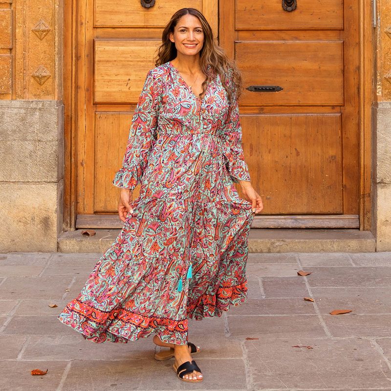 'Arianna' Floral Maxi Dress