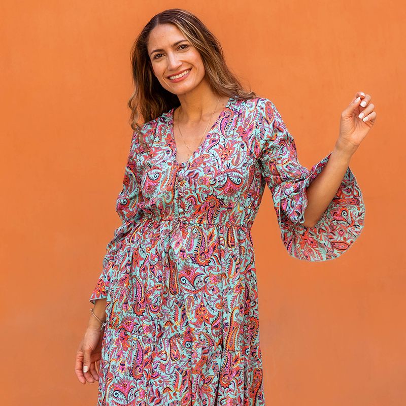 Arianna' Floral Maxi Dress – bluebelleandco
