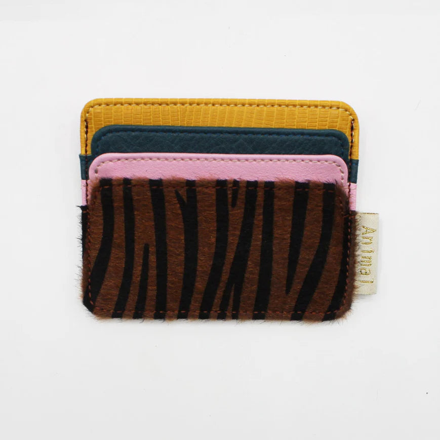 Tiger Animal Print Card Holder