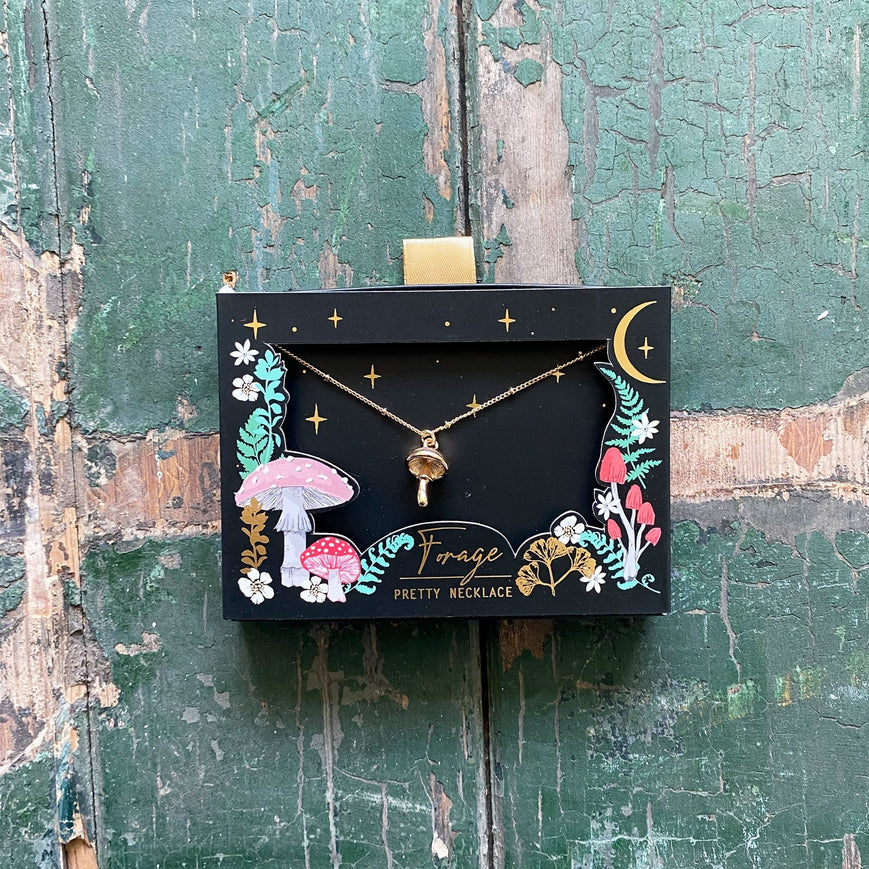 Forage Mushroom Necklace