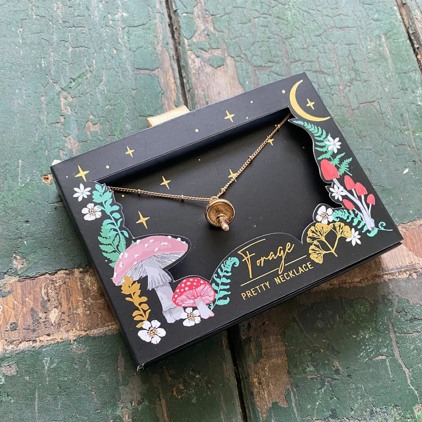 Forage Mushroom Necklace