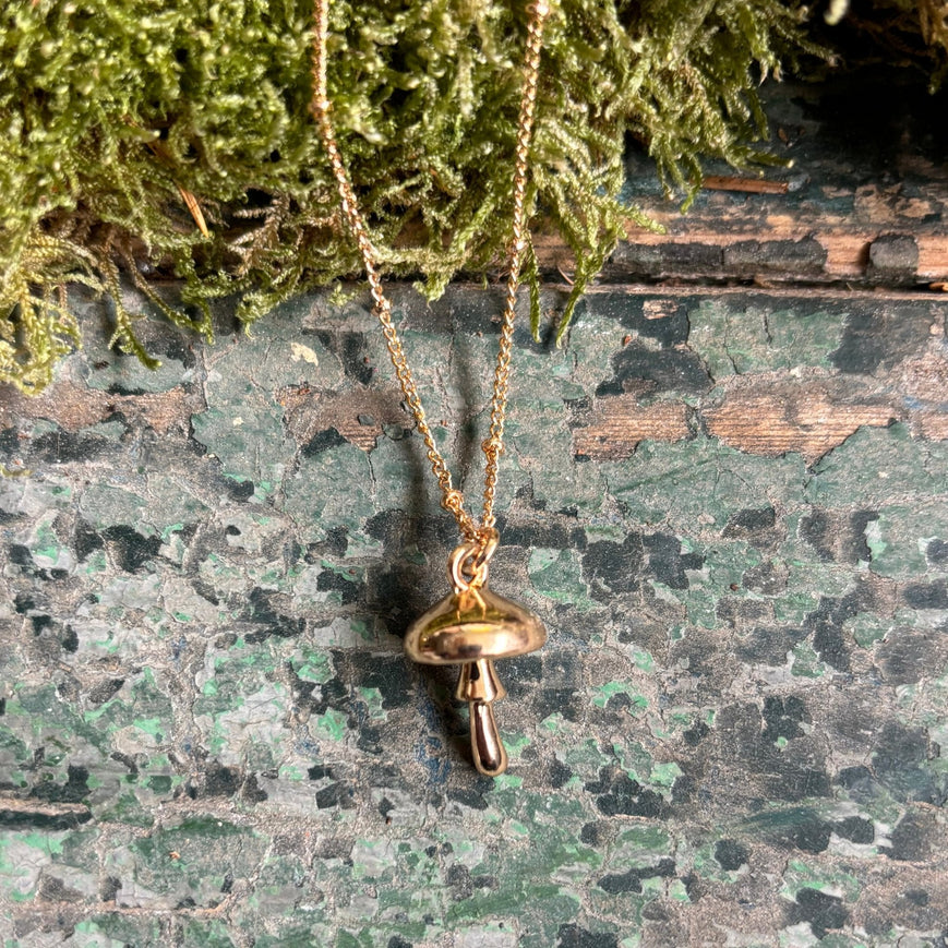 Forage Mushroom Necklace