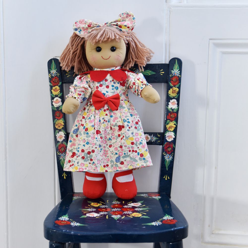 Ditsy Flower Rag Doll