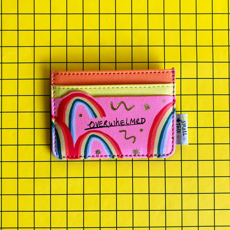Small Talk Overwhelmed Card Holder
