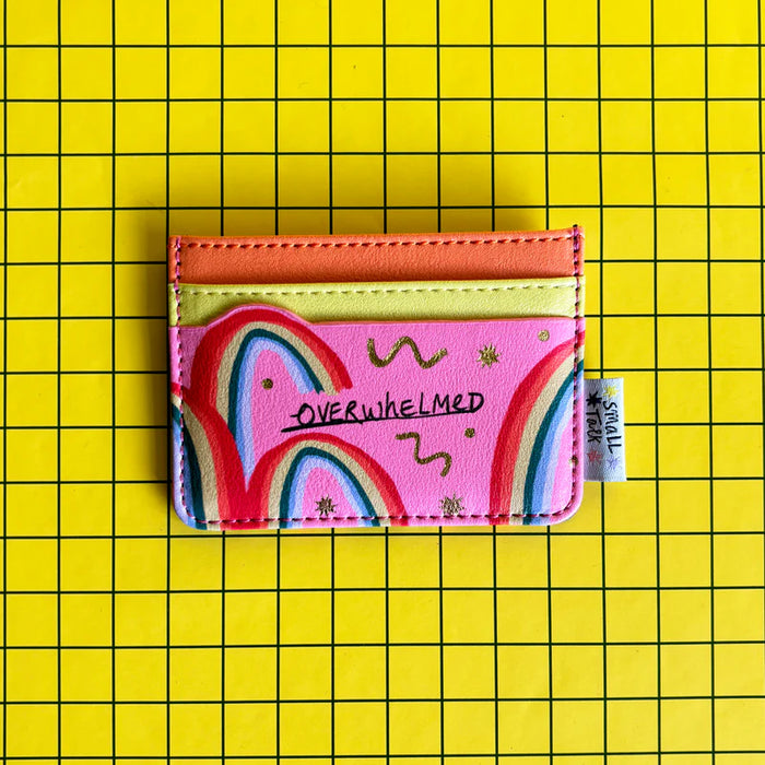 Small Talk Overwhelmed Card Holder
