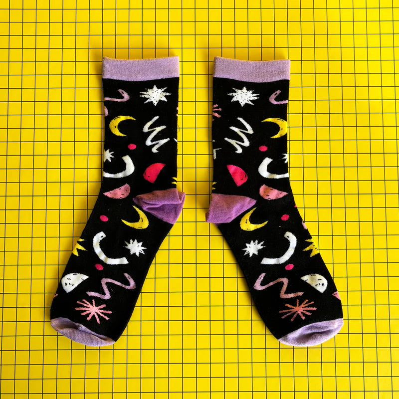 Small Talk I Speak Fluent Cat Socks
