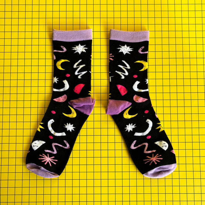 Small Talk I Speak Fluent Cat Socks