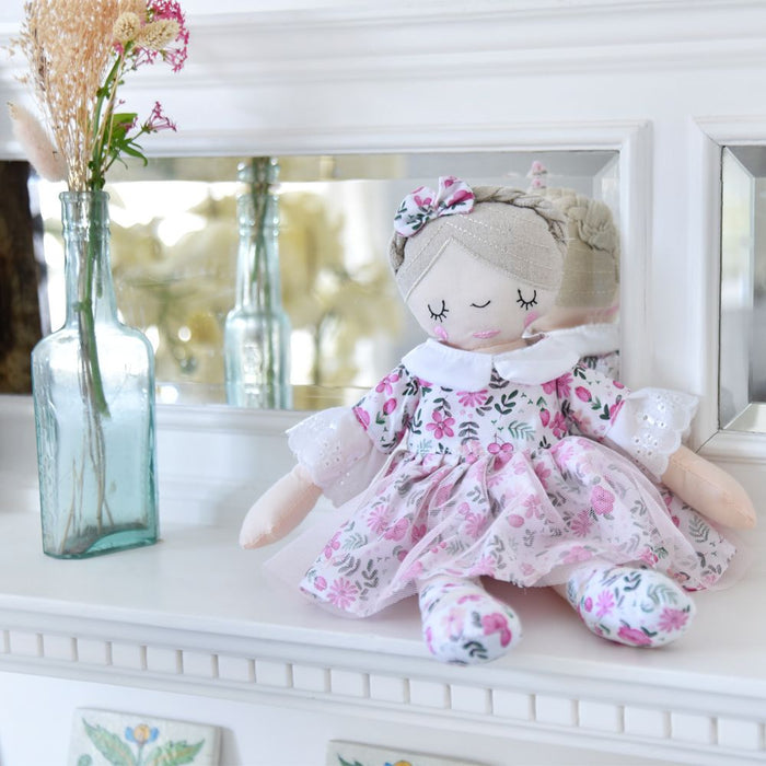 Floral Ballerina Craft Doll