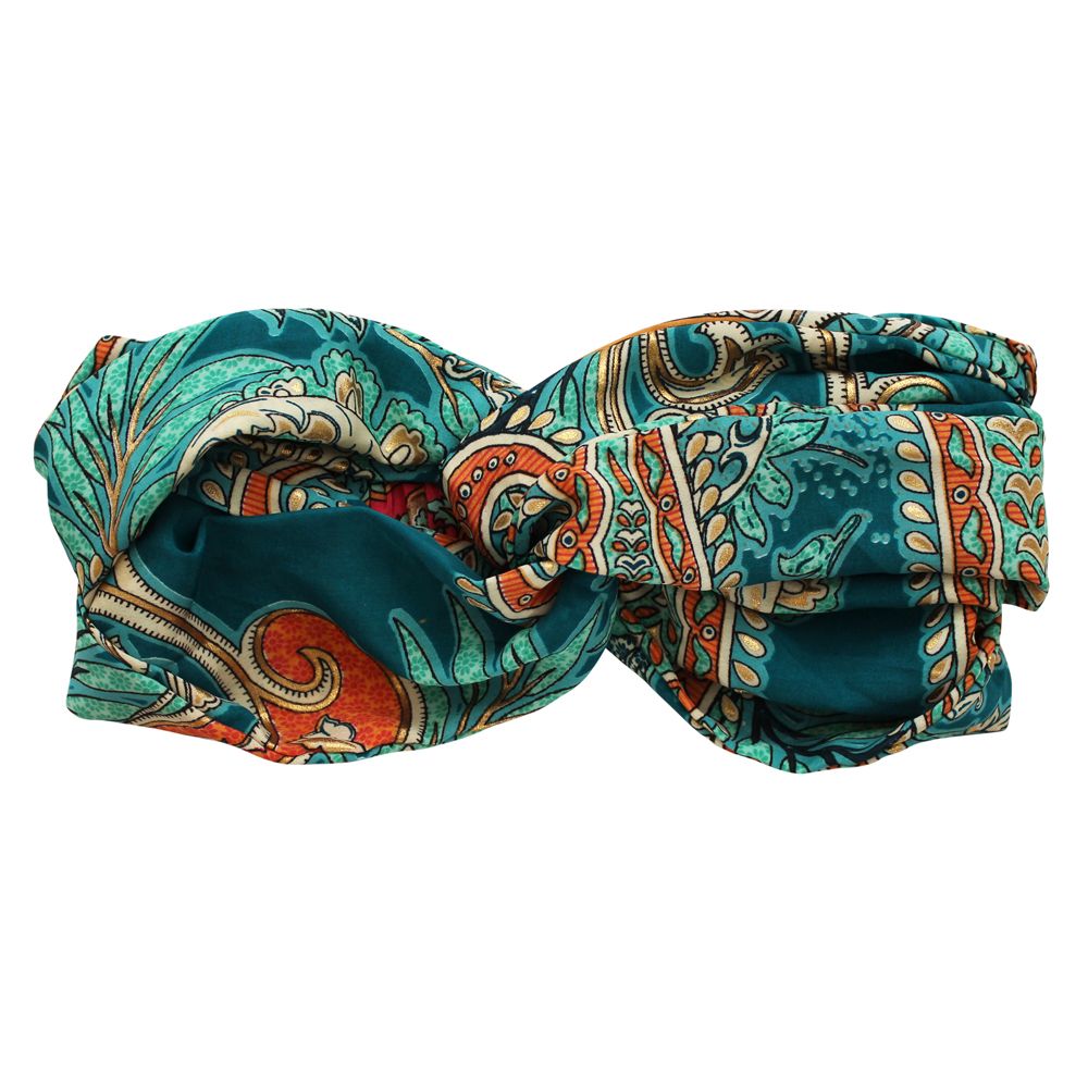 'Aspen/Orla' Turquoise Paisley Headband