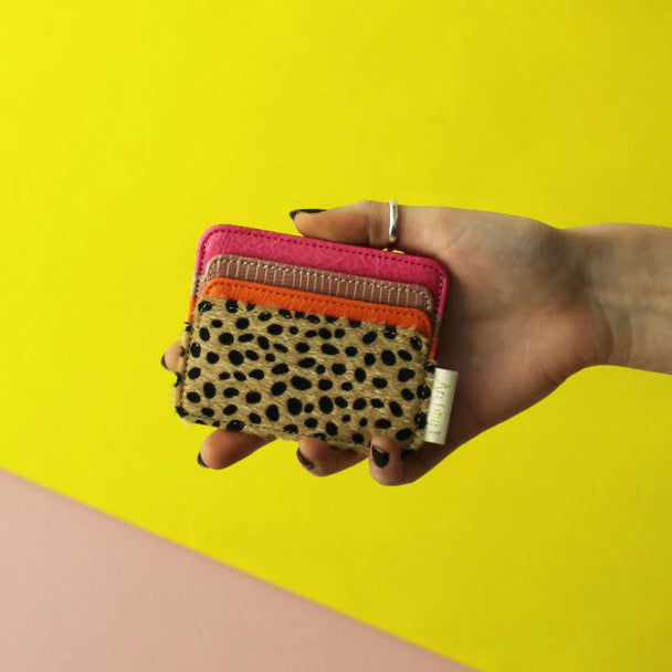 Cheetah Animal Print Card Holder