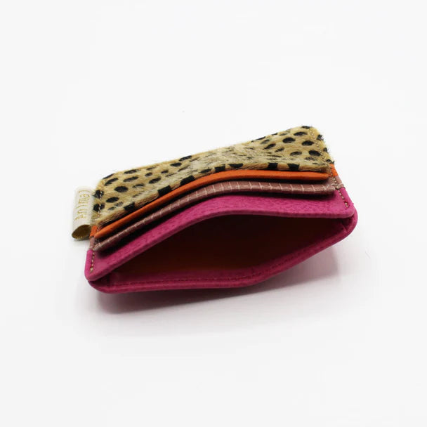 Cheetah Animal Print Card Holder