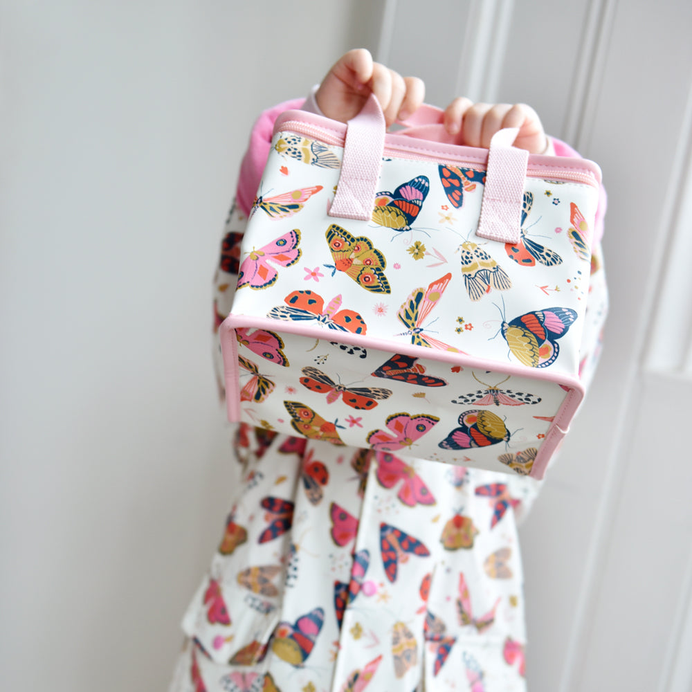 Butterfly Print Lunch Bag