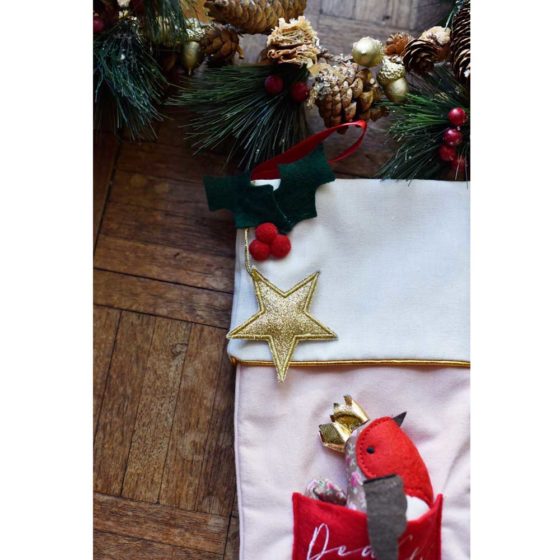 Robin Christmas Stocking