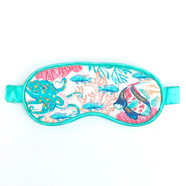 Coral Sea Eye Mask