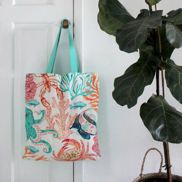 Coral Sea Shopper Bag