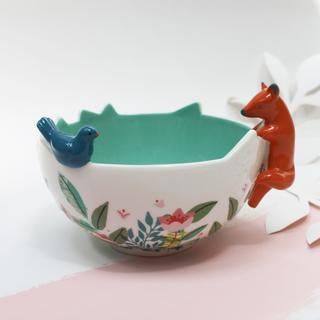 Secret Garden Fox Bowl