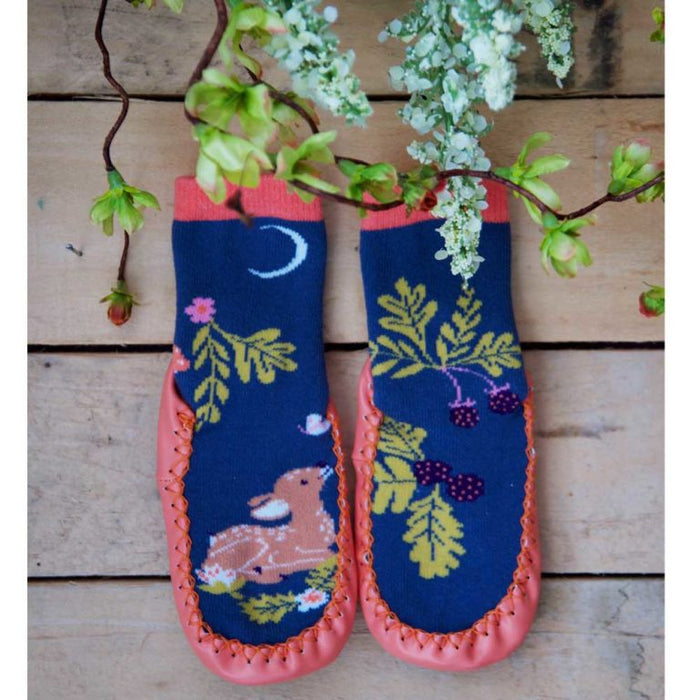 Enchanted Forest Moccasin Slippers