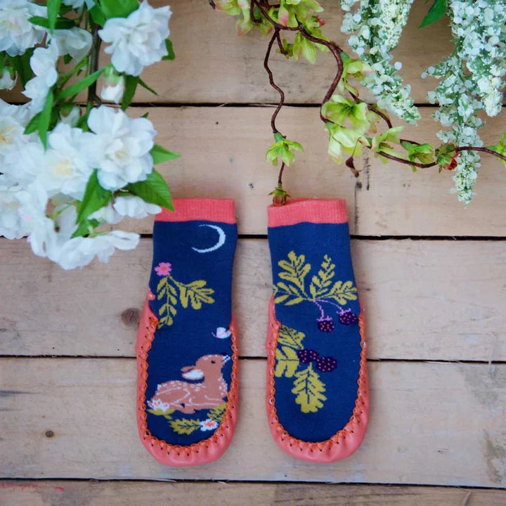 Enchanted Forest Moccasin Slippers