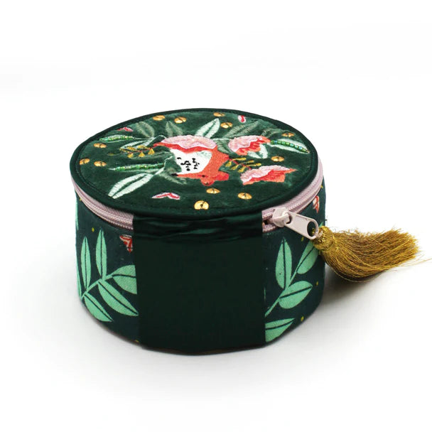 Secret Garden Fox Travel Jewellery Box