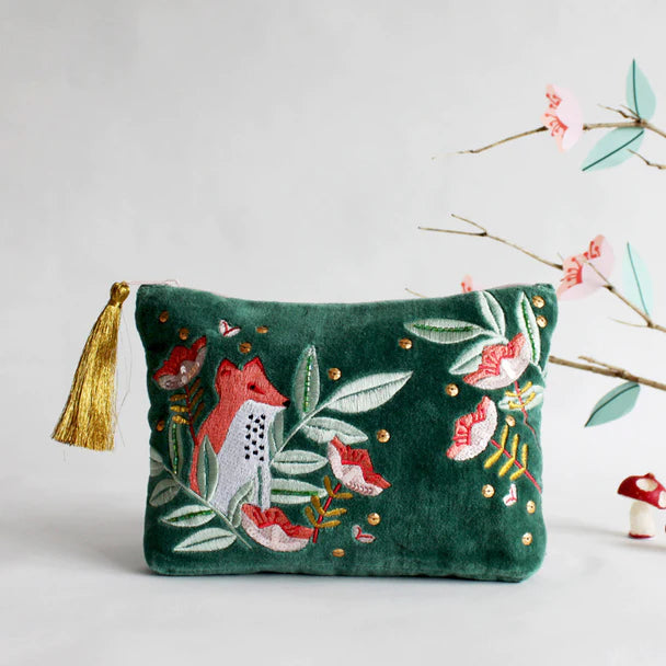 Secret Garden Fox Make Up Pouch