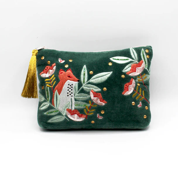 Secret Garden Fox Make Up Pouch