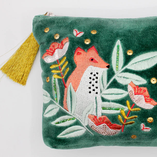 Secret Garden Fox Make Up Pouch