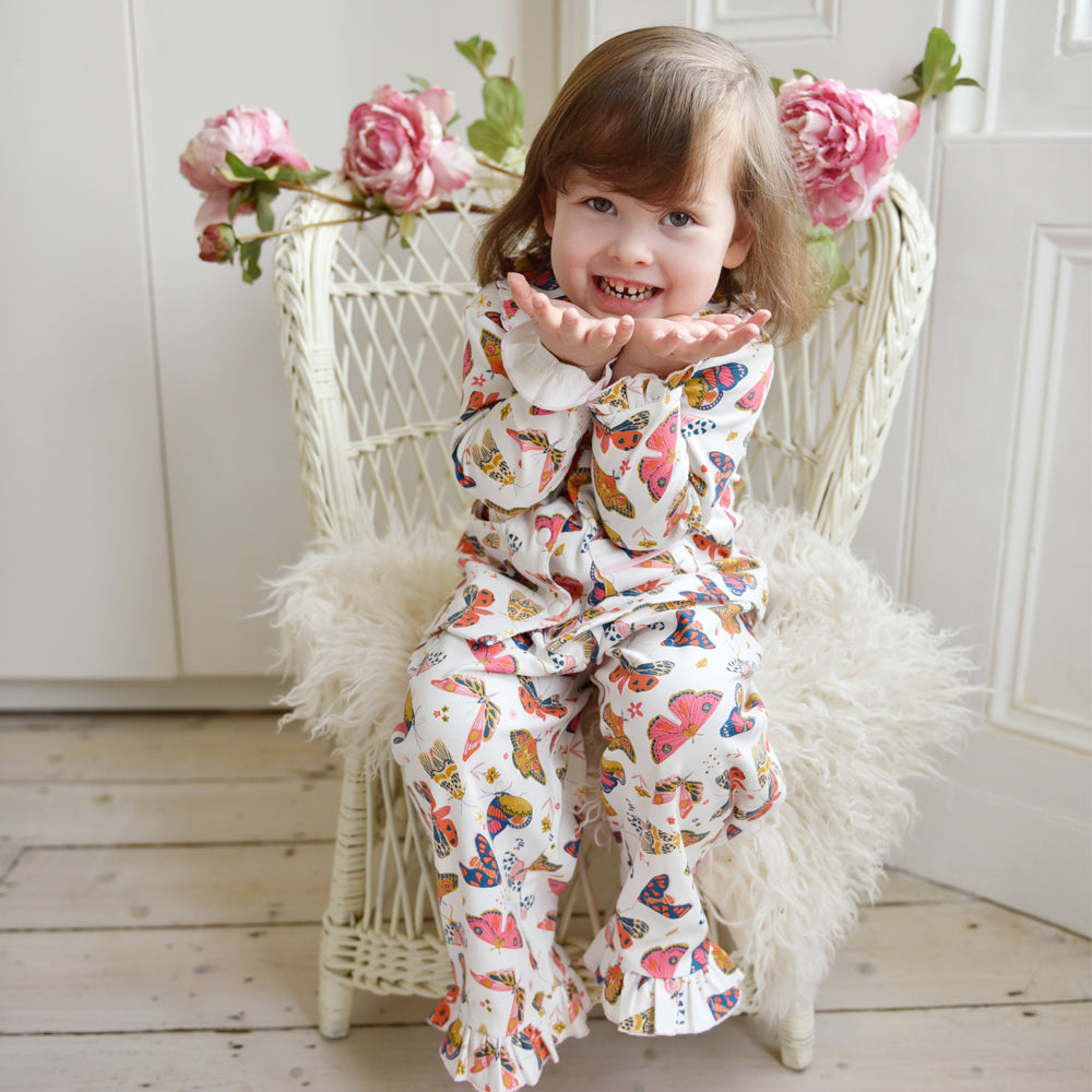 Baby girl clearance cotton pyjamas