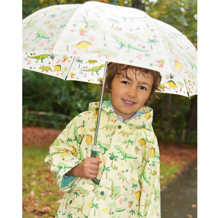 Children's Dinosaur Print Raincoat