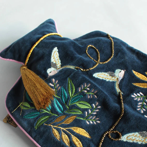Secret Garden Bird Hot Water Bottle