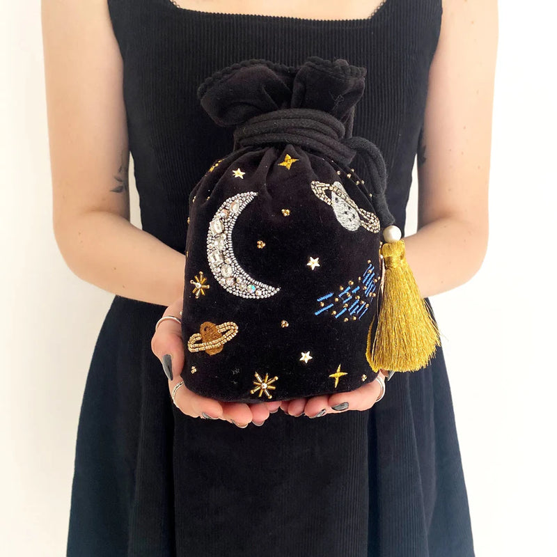 After Dark Cosmic Drawstring Pouch