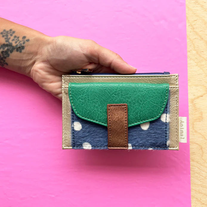 Spotty Animal Print Purse