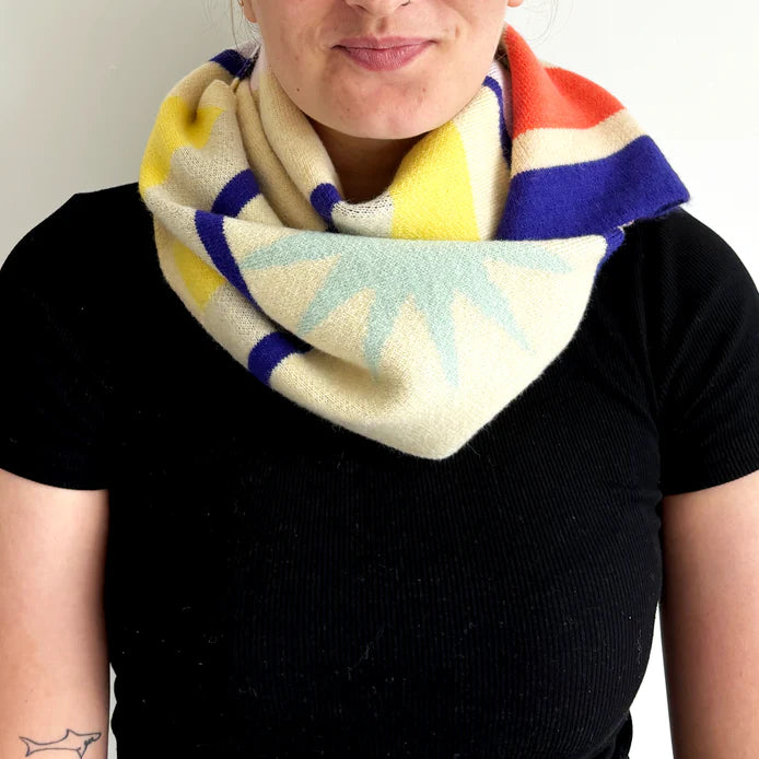 Bloc Abstract Scarf