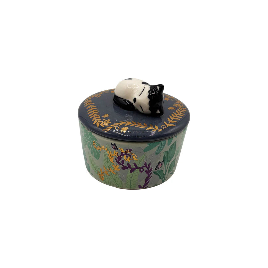 Boulevard Cat Trinket Pot
