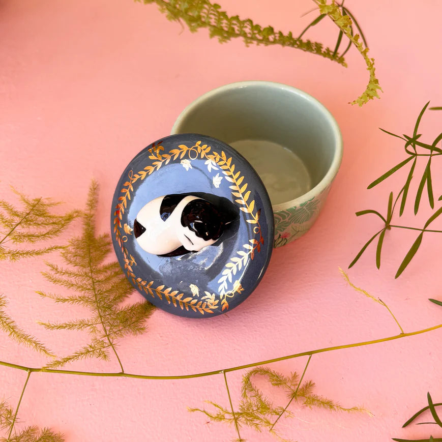 Boulevard Cat Trinket Pot