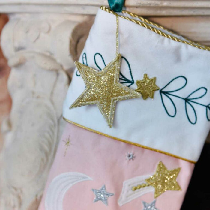 Magical Forest Christmas Stocking