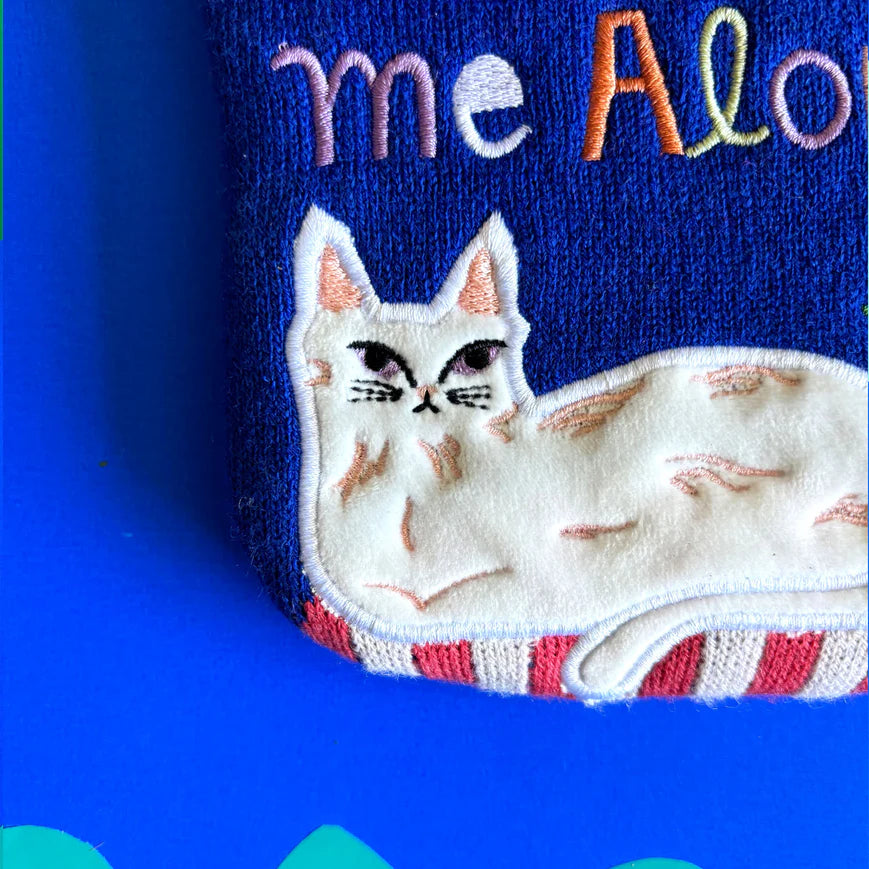 Catnip 'Leave Me Alone' Hot Water Bottle