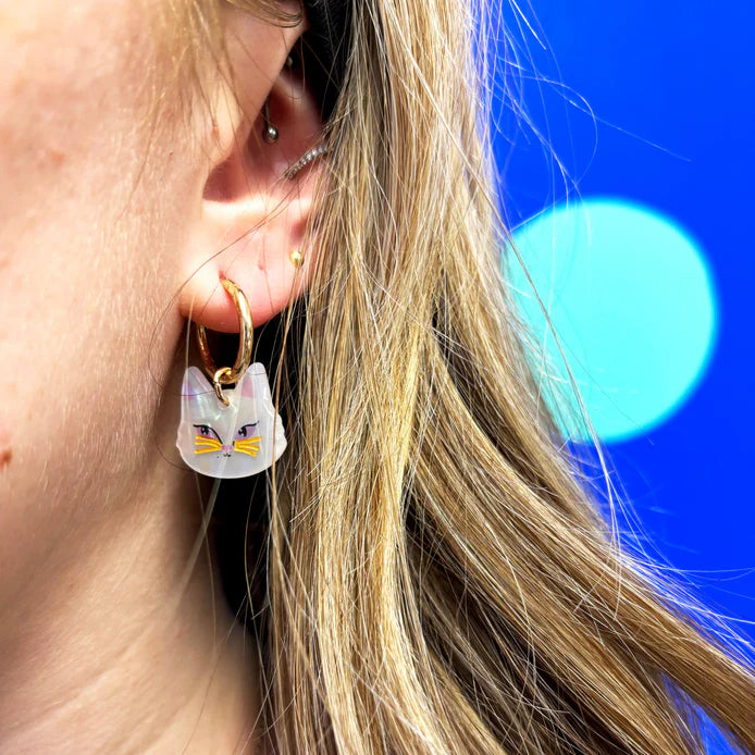 Catnip Hoop Earrings