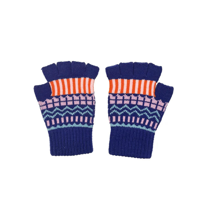 Catnip Fair Isle Fingerless Gloves