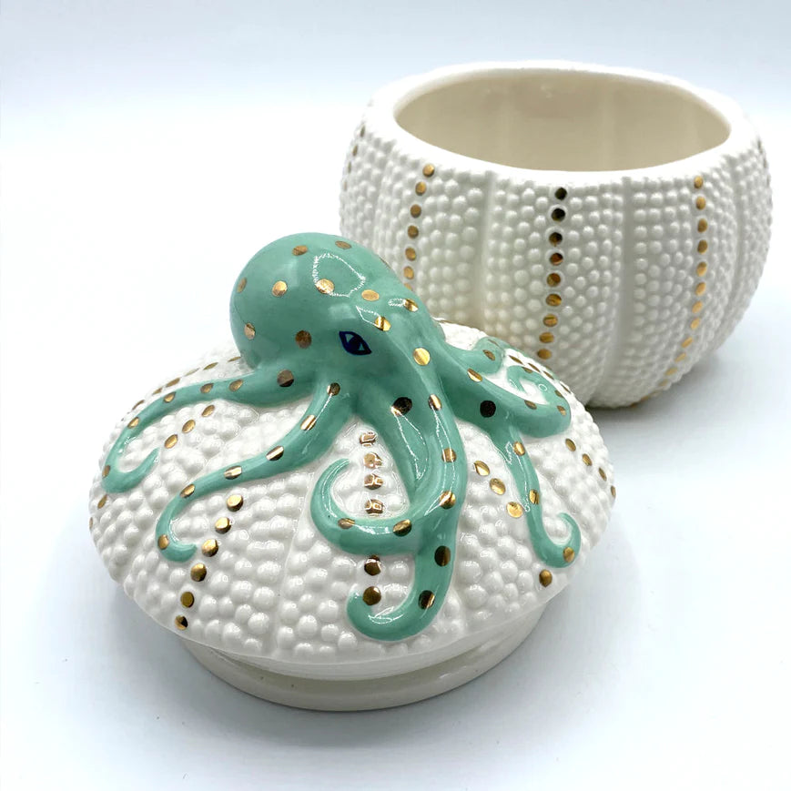 Coral Octopus Pot