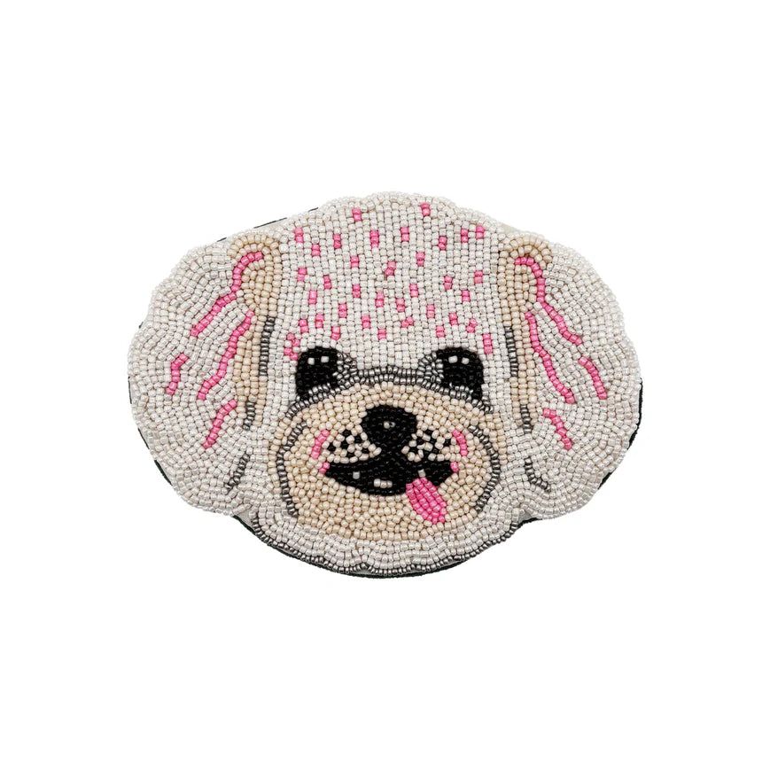 Dog House Beaded Purse