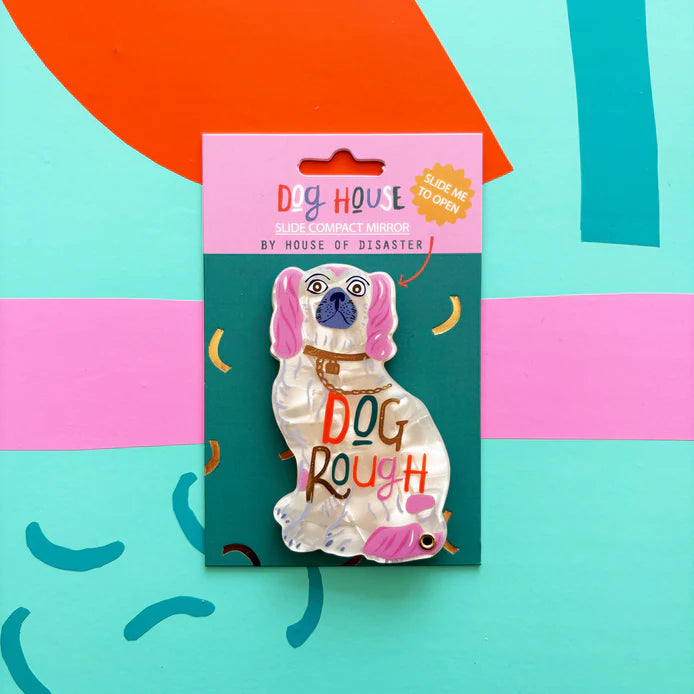 Dog House 'Dog Rough' Compact Mirror
