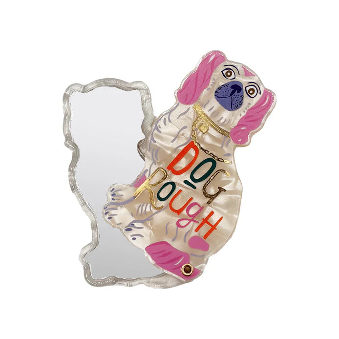 Dog House 'Dog Rough' Compact Mirror