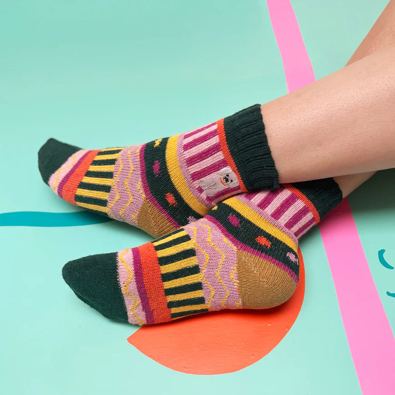 Dog House Fair Isle Socks