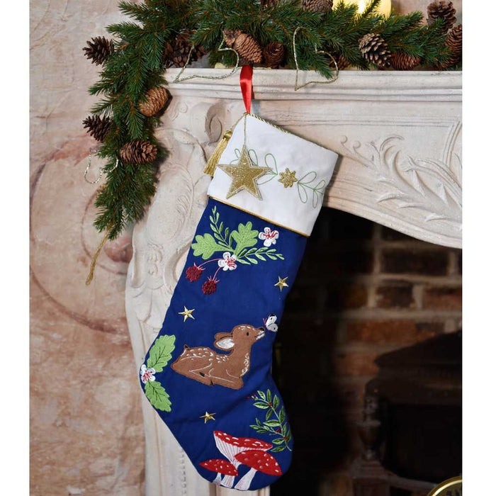 Enchanted Forest Christmas Stocking