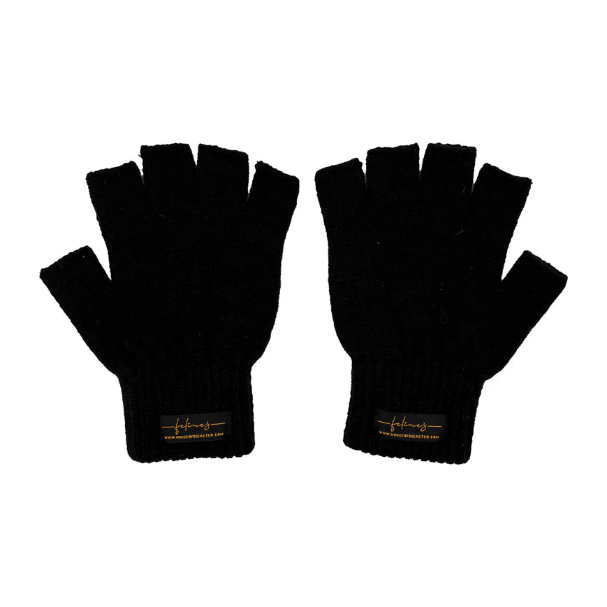 Feline Fingerless Gloves
