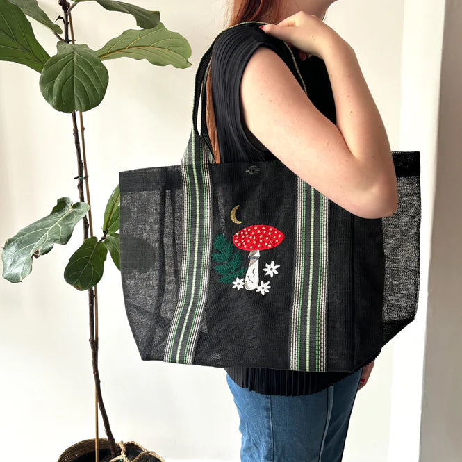 Forage Mushroom Recycled Shopper