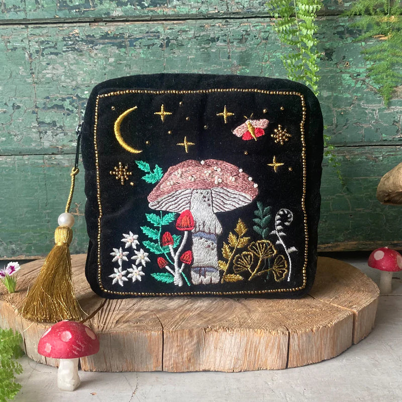 Forage Mushroom Make Up Bag