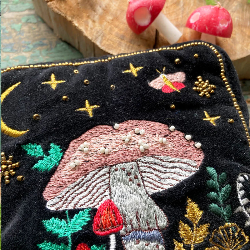 Forage Mushroom Make Up Bag