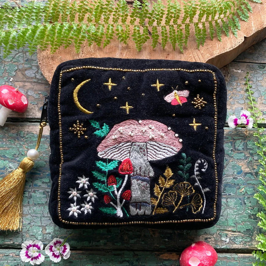 Forage Mushroom Make Up Bag